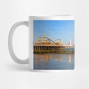 Clacton On Sea Pier And Beach Essex UK Mug